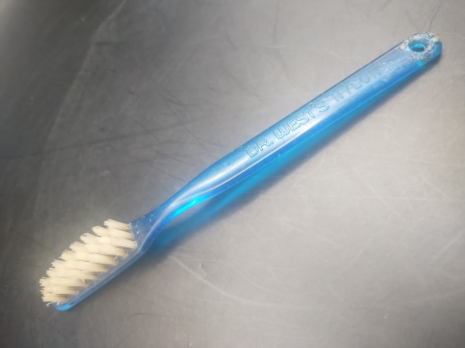 Vintage 1930s DR. WEST'S NYLON Toothbrush World’s 1st Nylon Brush Dig Find