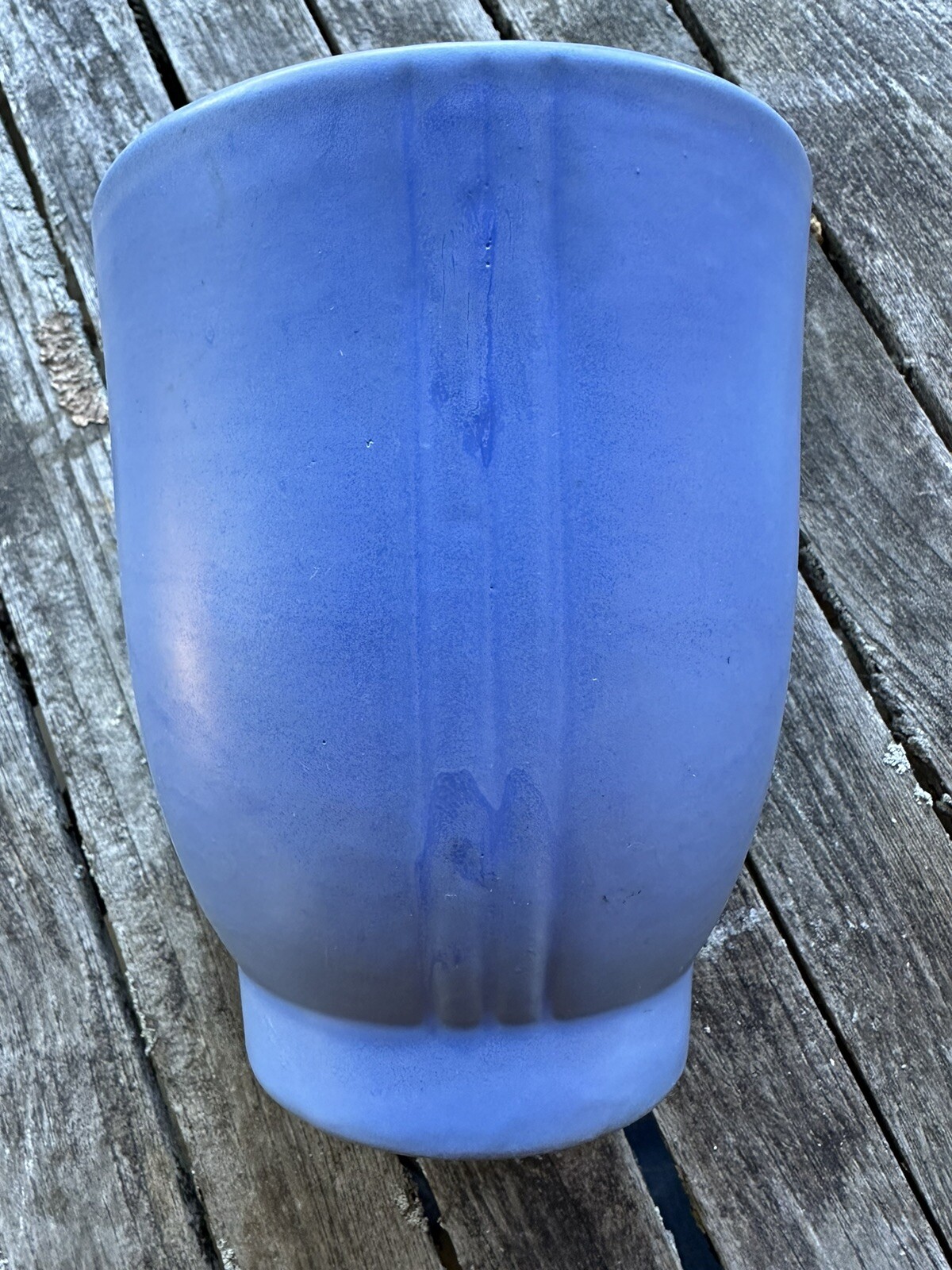 Vintage 1930’s Blue Stangl #1570 Large Powder Blue Vase RARE 6.5” Tall RARE Vintage 1930’s Blue Stangl #1570 Large Powder Blue Vase RARE 6.5” Tall RARE