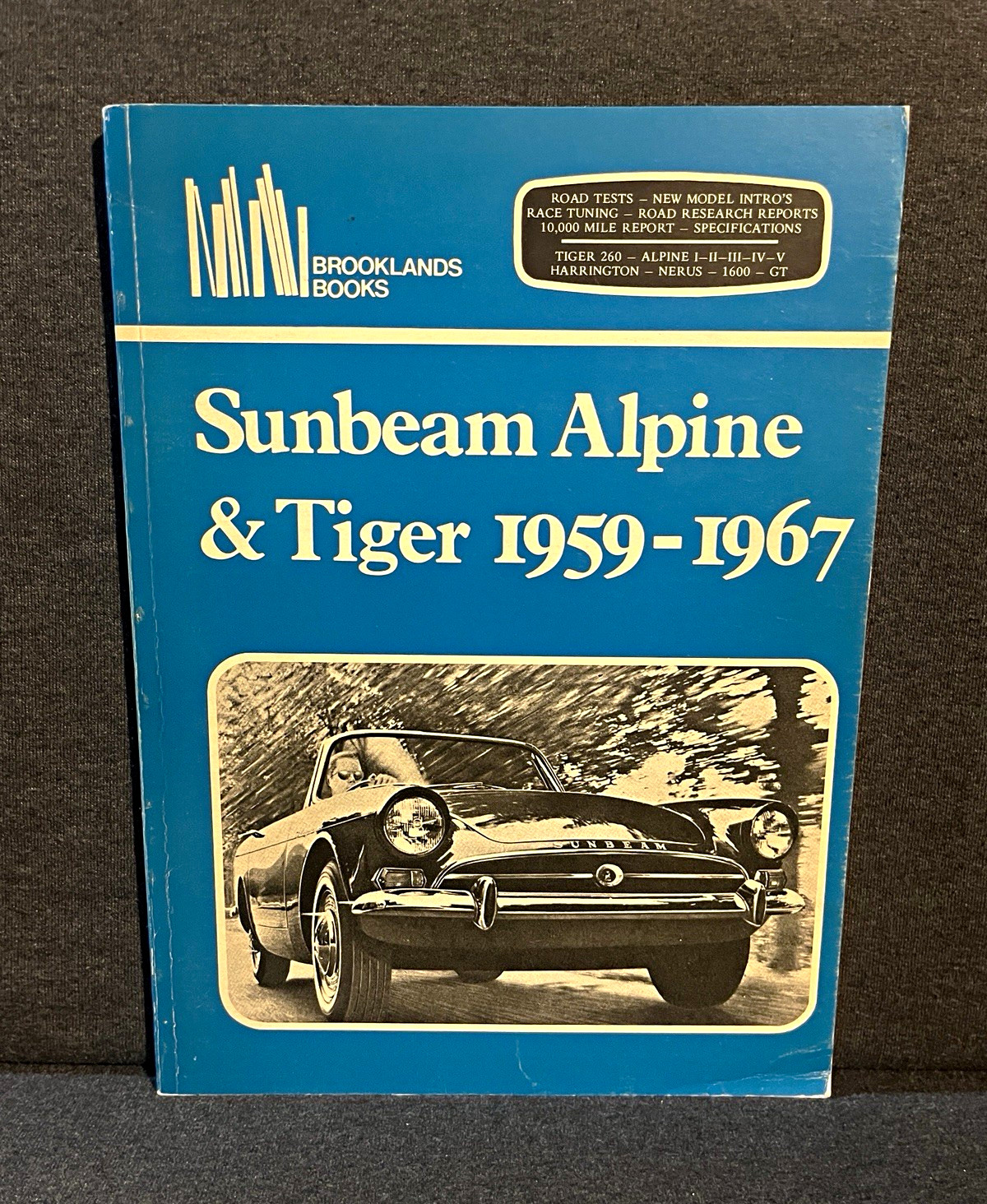 Sunbeam Alpine Tiger 1959-67 Brooklands Books Road Test Tuning Manual Portfolio