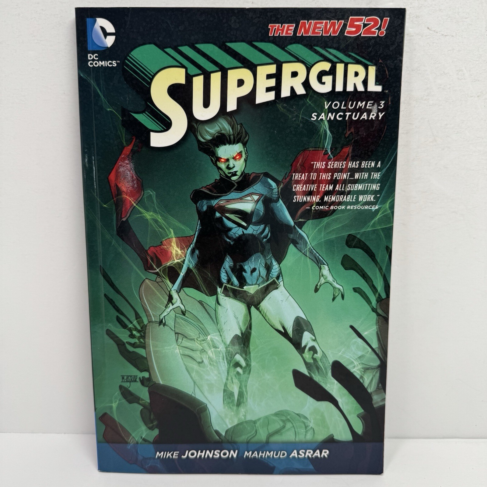 Supergirl Vol 3 Sanctuary The New 52 DC Comics Mike Johnson Mahmud Asrar