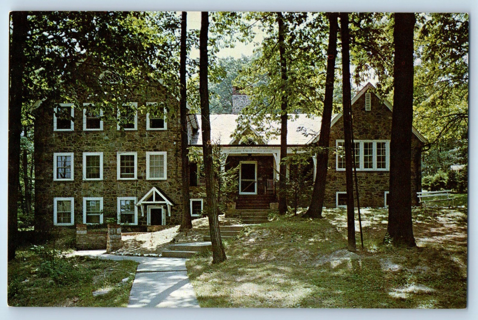 1960 Womelsdorf Pennsylvania PA Postcard Moyer Cottages Bethany Children Home