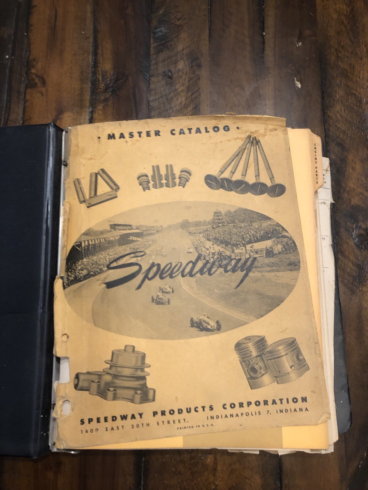 Vintage Speedway Master Catalog 1920’s Thru 1950’s (or 60’s) Hundred Of Pages