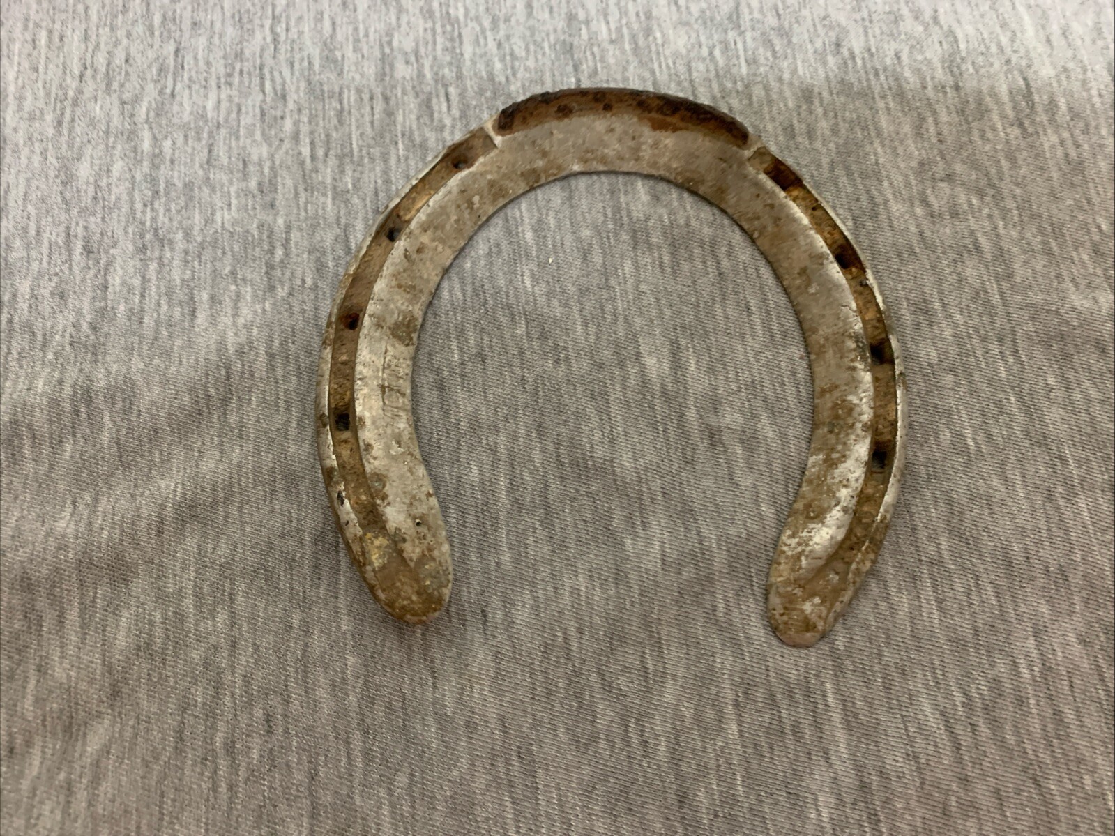 Vintage Victory Racing Plate Aluminum Horse Shoe Decoration