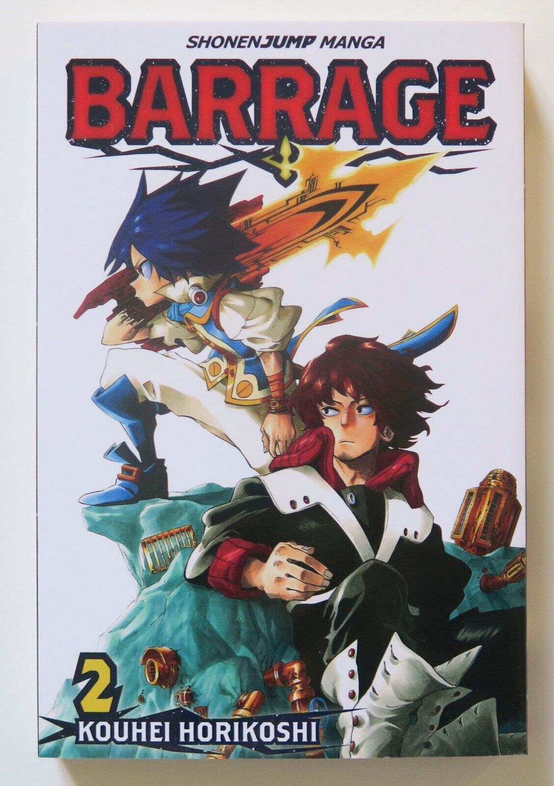 Barrage Vol. 2 Kouhei Horikoshi NEW Shonen Jump Viz Media Manga Novel Comic Book