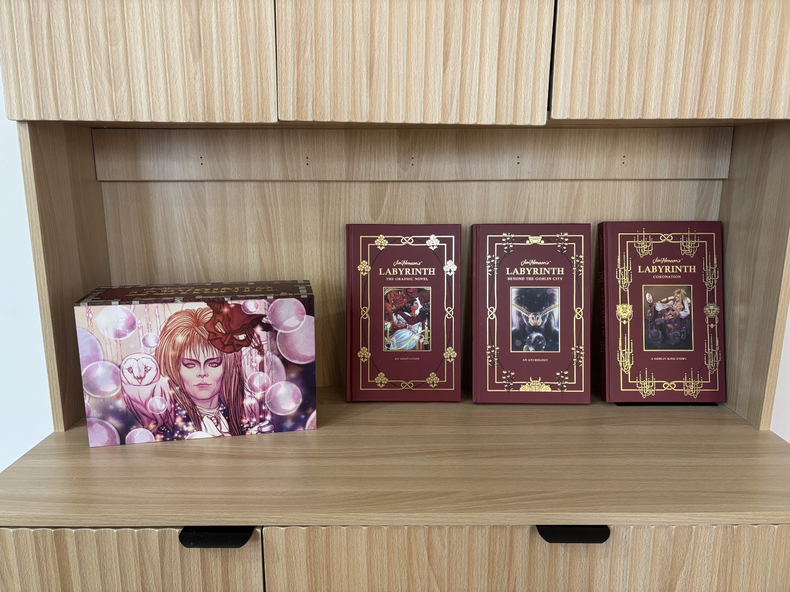 Jim Henson's Labyrinth Hardcover Graphic Novel Kickstarter Collection with Box