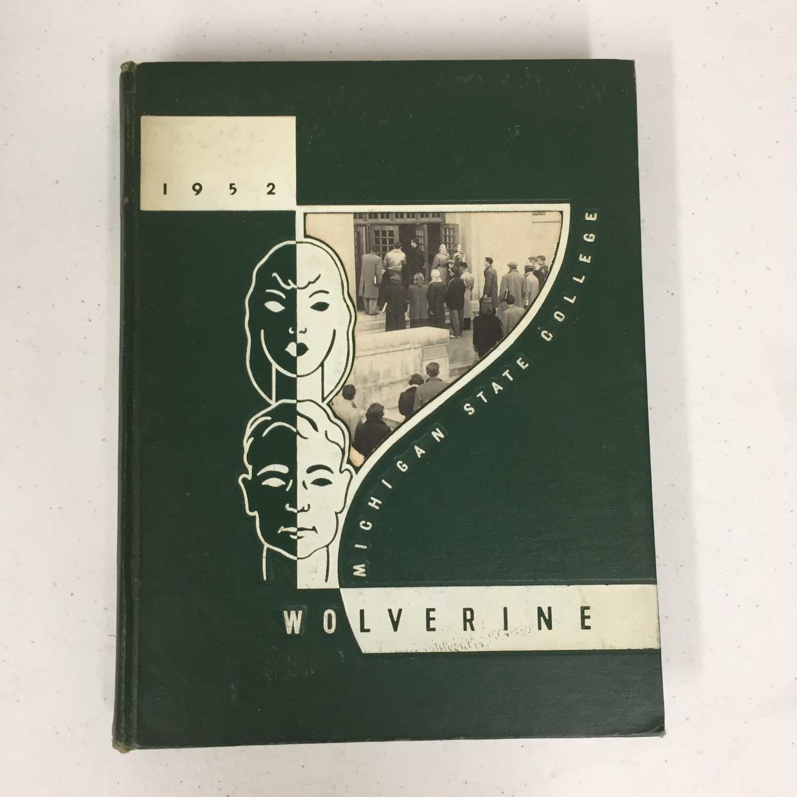 1952 Michigan State College Wolverine Vintage MI Yearbook