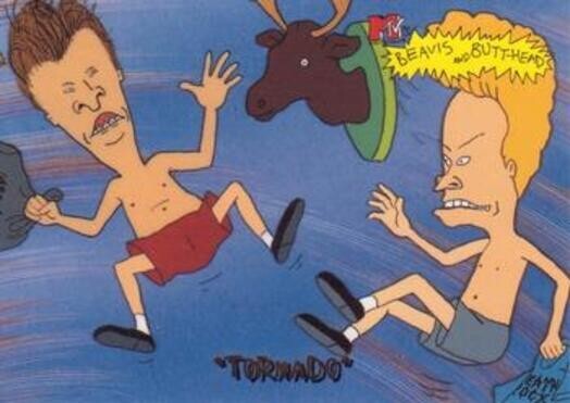 1994 ultra beavis and butthead pick a card huge selection