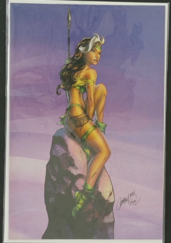 ROGUE: THE SAVAGE LAND #4 (2025) 1:100 J. Scott Campbell Virgin Variant NM