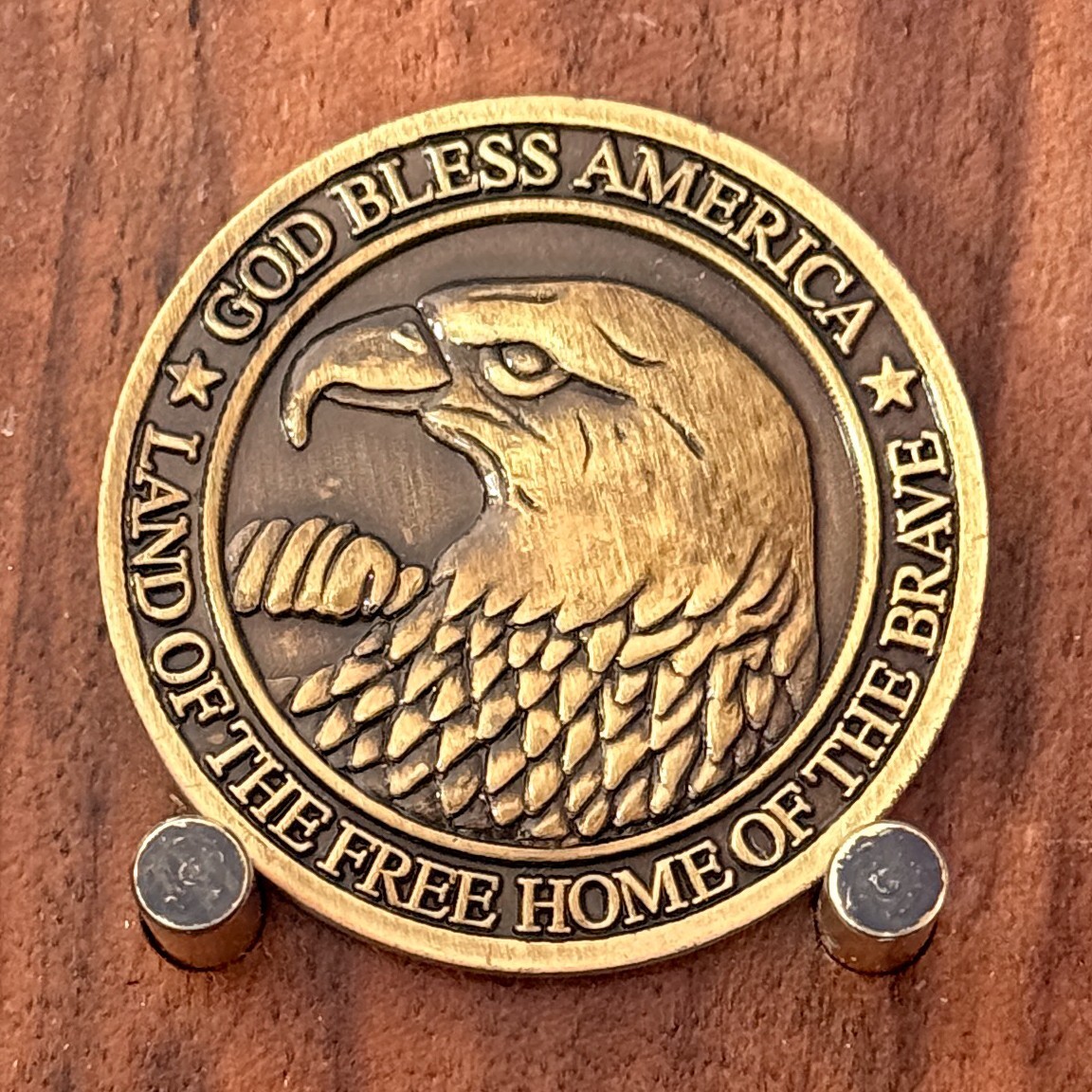 American Legion Post 6 De Land Florida Eagle Double Sided Challenge Coin  M#39