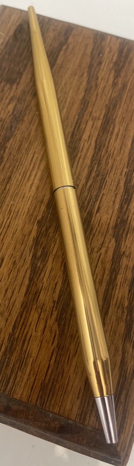 VTG Cross Gold Filled Retractable Ballpoint Pen STUNNING  9” x .25”