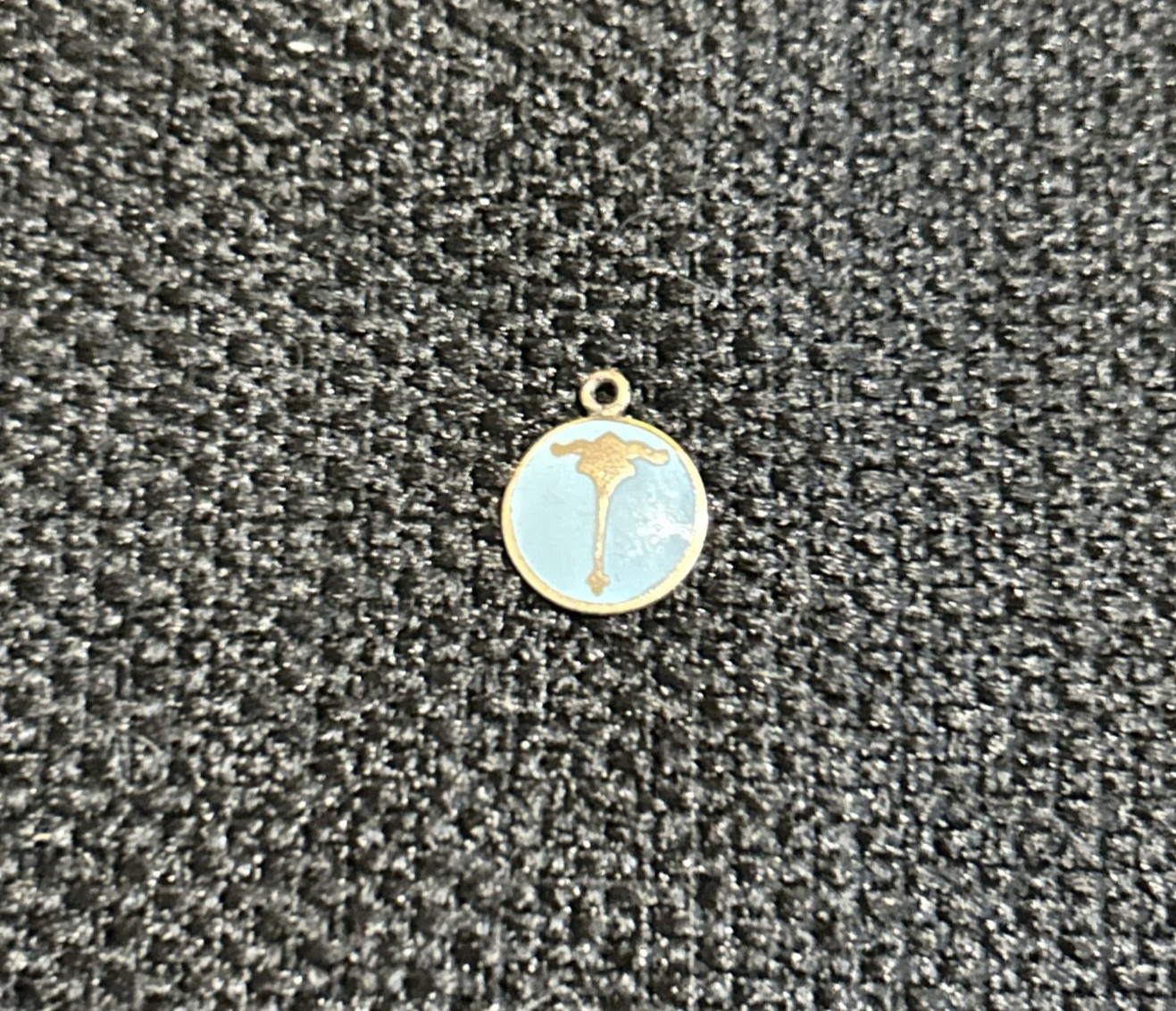 VINTAGE Sigma Delta Tau sorority small enamel pledge pin pendant OLD