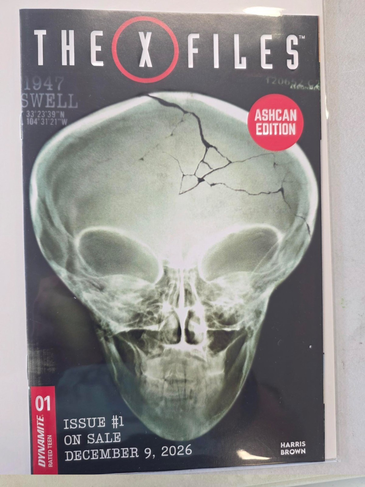 #4143 X-Files (Dynamite Comics, 2026)  Ashcan Edition  • The X-Files (2026)