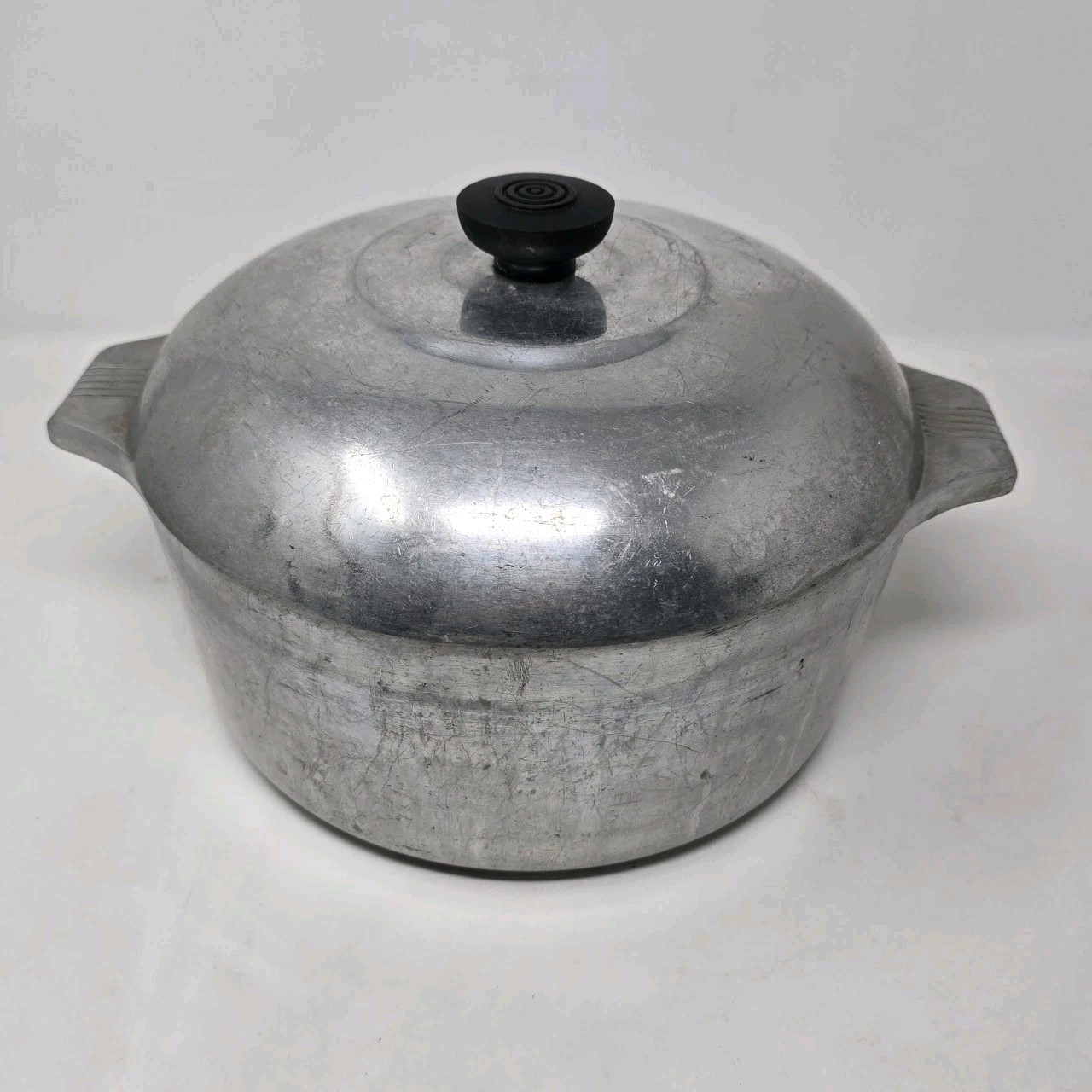 Vintage Sidney-O- Wagner Ware Magnalite Dutch Oven 4248-P Roaster W/ Lid 5 Qt