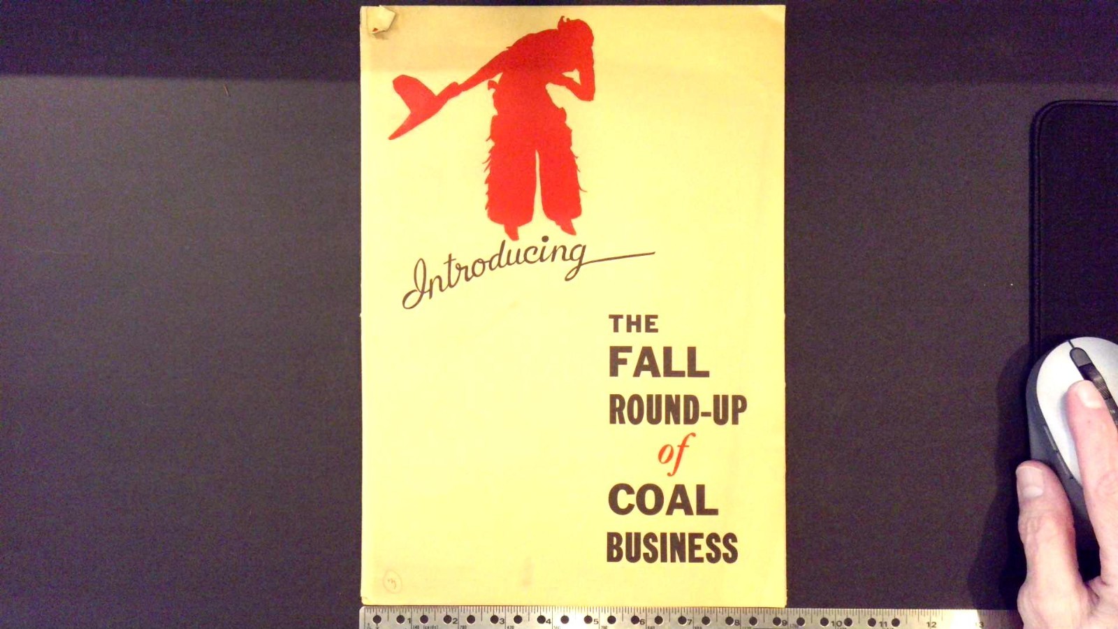 Vintage 1935 Reading Anthracite Coal Advertising Portfolio Round-Up Campaign