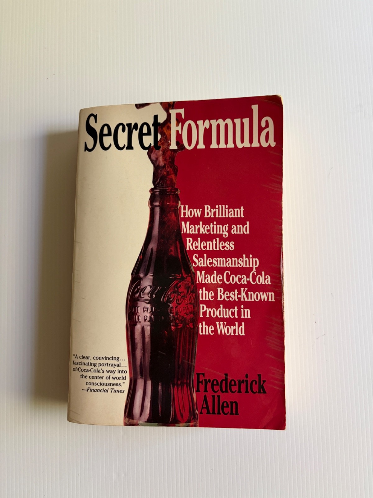 The Secret Formula Coca-Cola Book Vintage Coke History Advertising Collectible