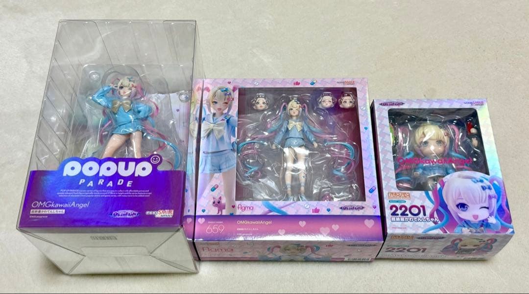 Needy Streamer Overload OMGkawaiiAngel Figure Set Nendoroid figma POP UP PARADE