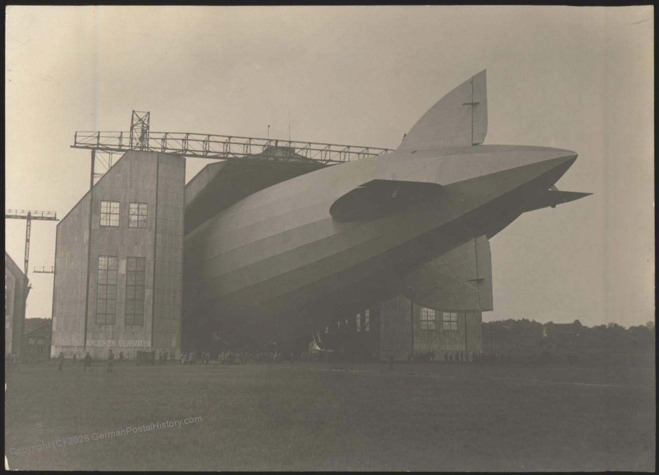 Germany 1924 Zeppelin ZRIII LZ126 USS Los Angeles Original Oversize Photo 108103