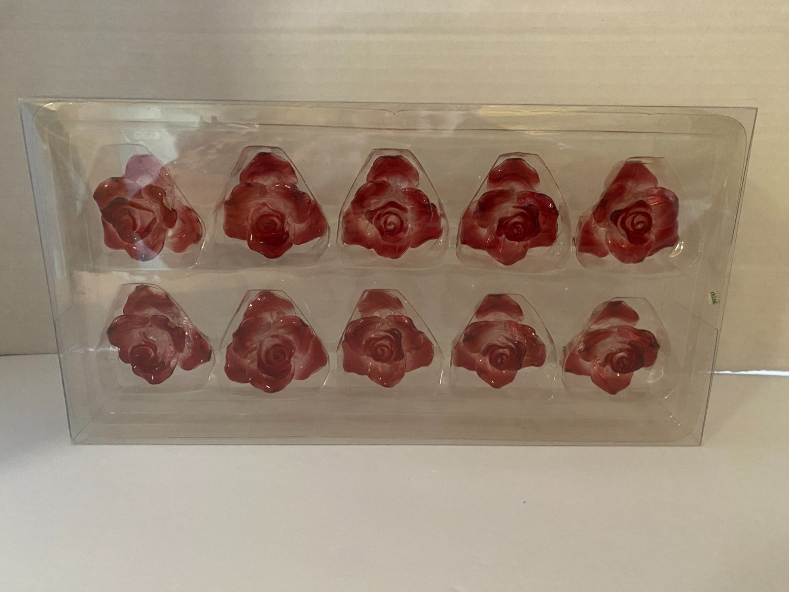 Vintage Seasons of Cannon Falls Red Rose Mini Light Covers Set of 10 NOS Vintage Seasons of Cannon Falls Red Rose Mini Light Covers Set of 10 NOS
