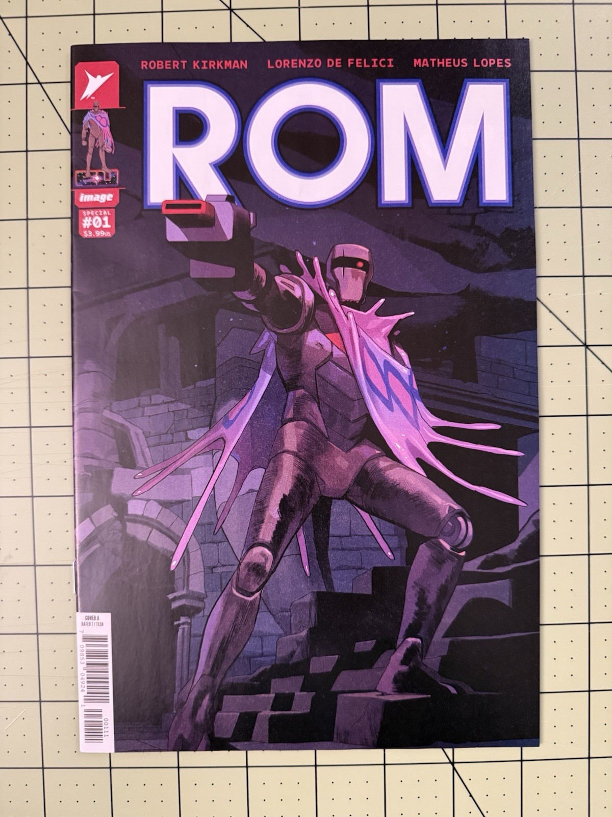 ROM Special #1 Cover A (2026, Robert Kirkman, Lorenzo De Felici, Image Comics)