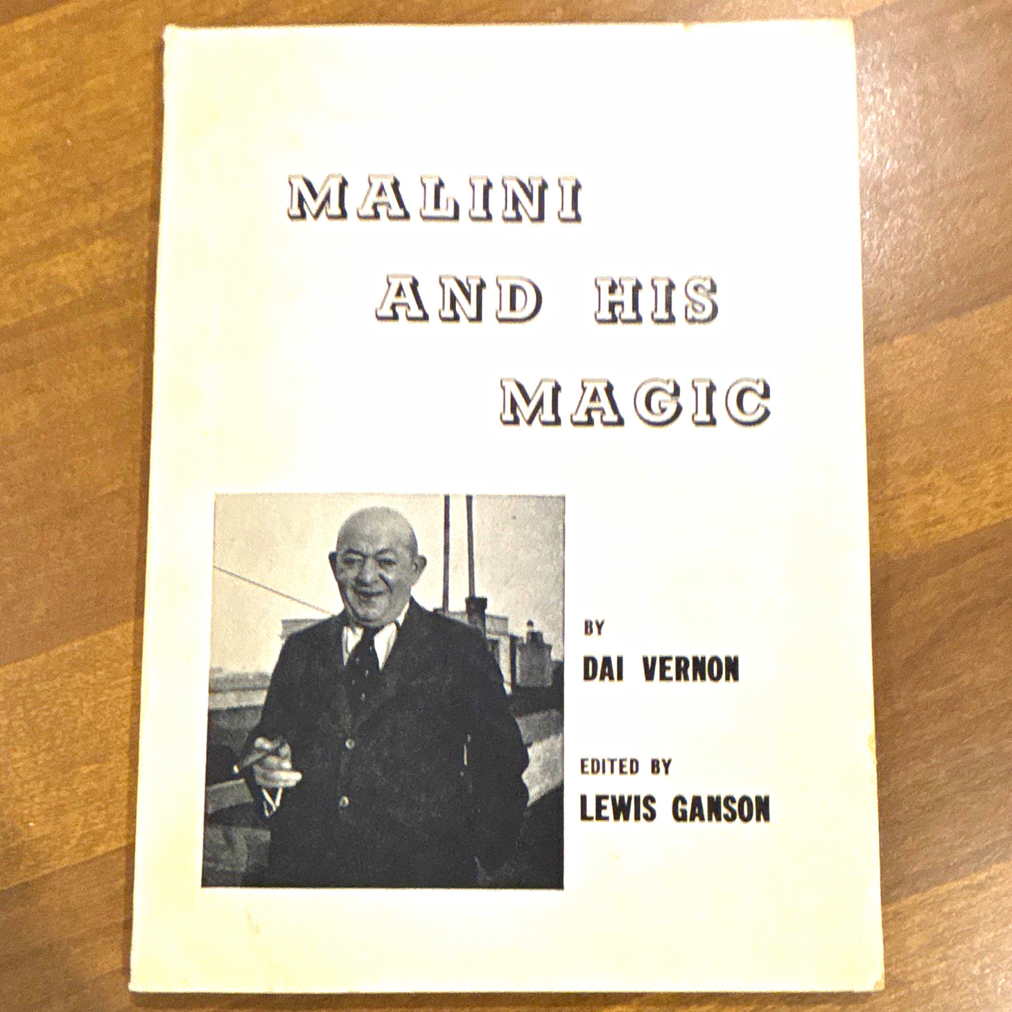 Malini and His Magic by Dai Vernon Edited by Lewis Ganson Magic Book