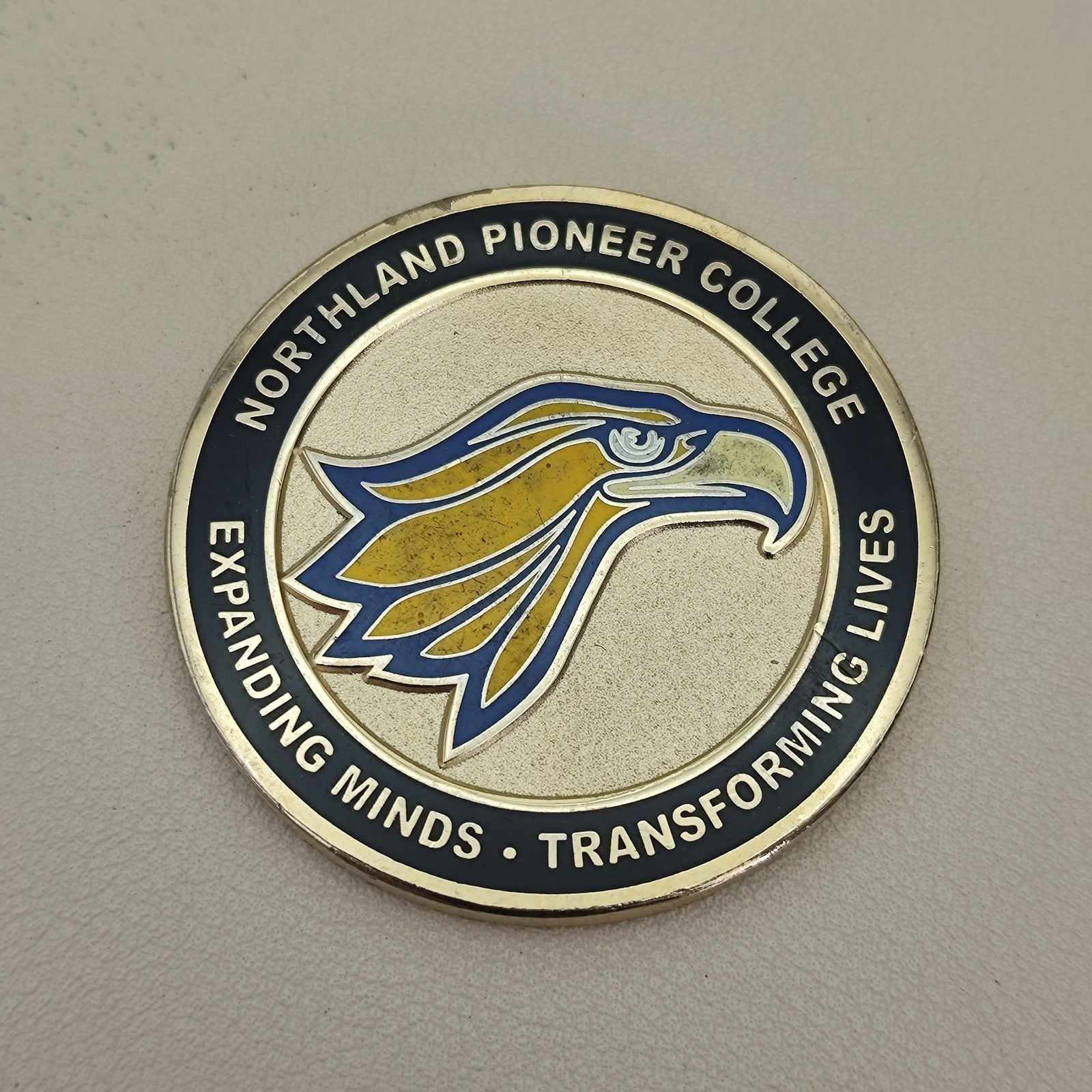 Northland Pioneer College Fire Rescue Challenge Coin