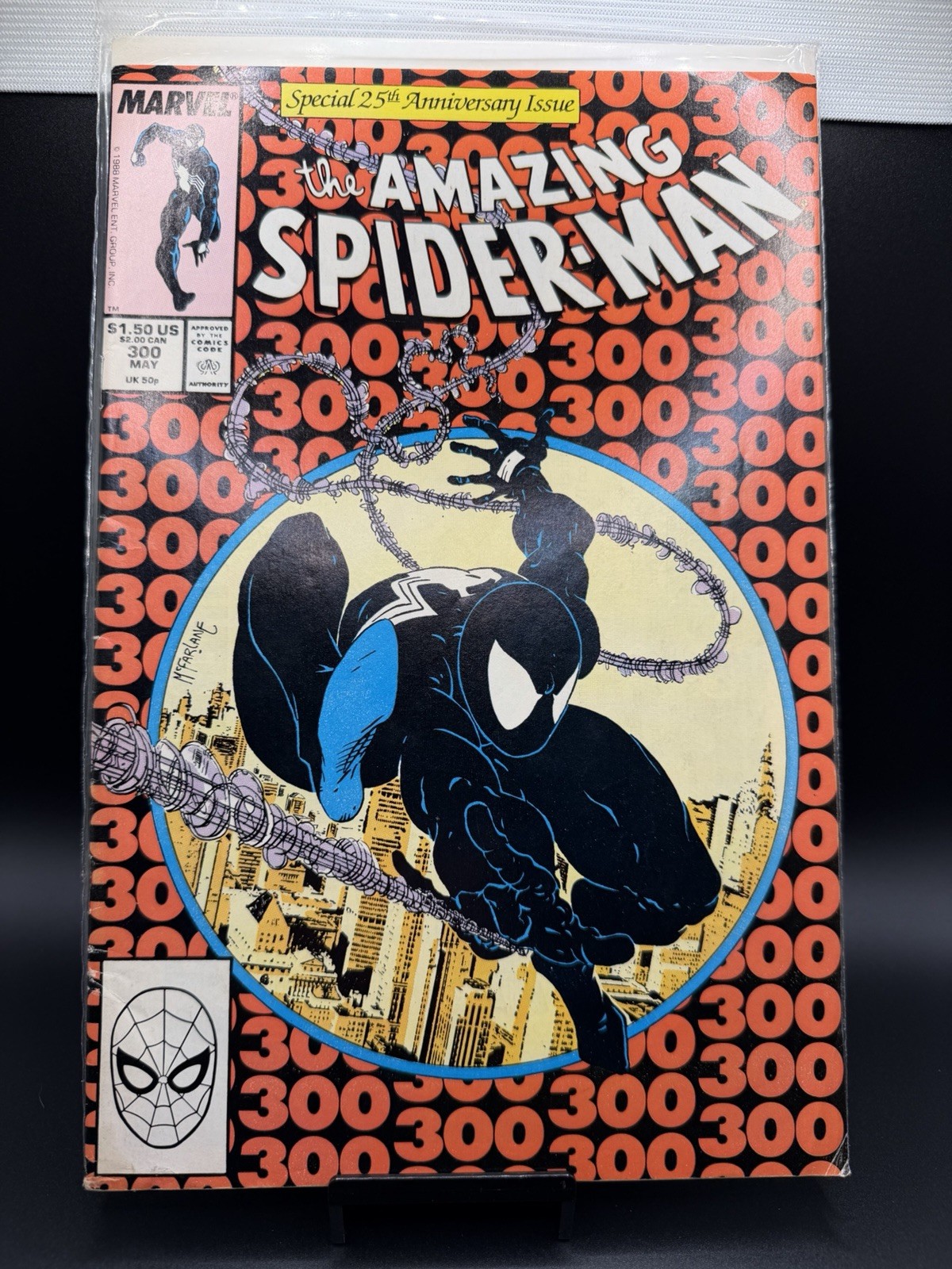 🔥Marvel Comics The Amazing Spider-Man💎 #300 25th Ann Issue 1988 McFarlane