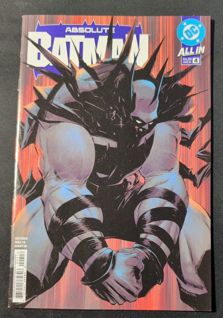 DC Comics Absolute Batman #4 Snyder Walta Martin Single Issue Comic Book
