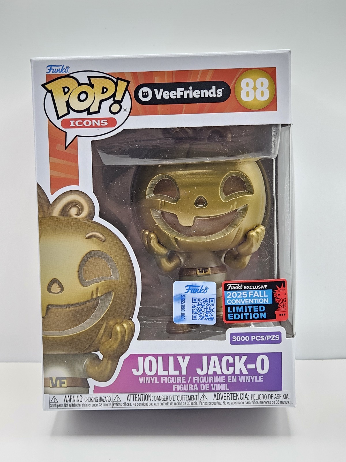 Funko Pop VeeFriends - Jolly Jack-O - Vee Friends NYCC #88