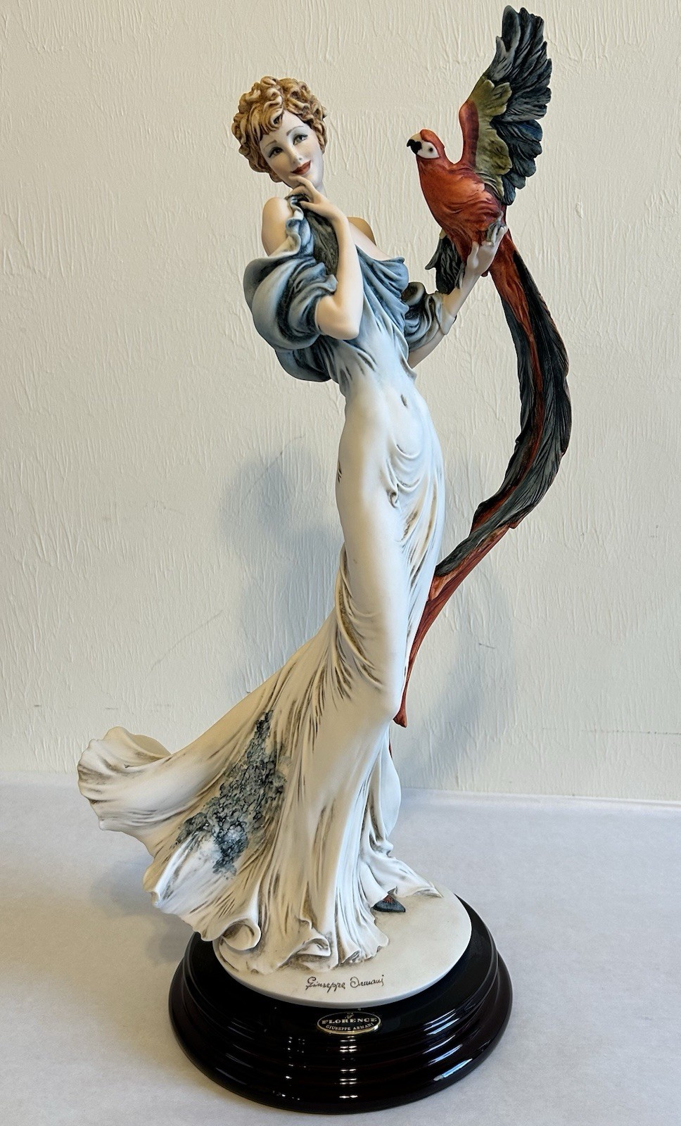 Giuseppe Armani Saucy Parrot Figurine Limited Edition 1250/5000 Excellent Signed