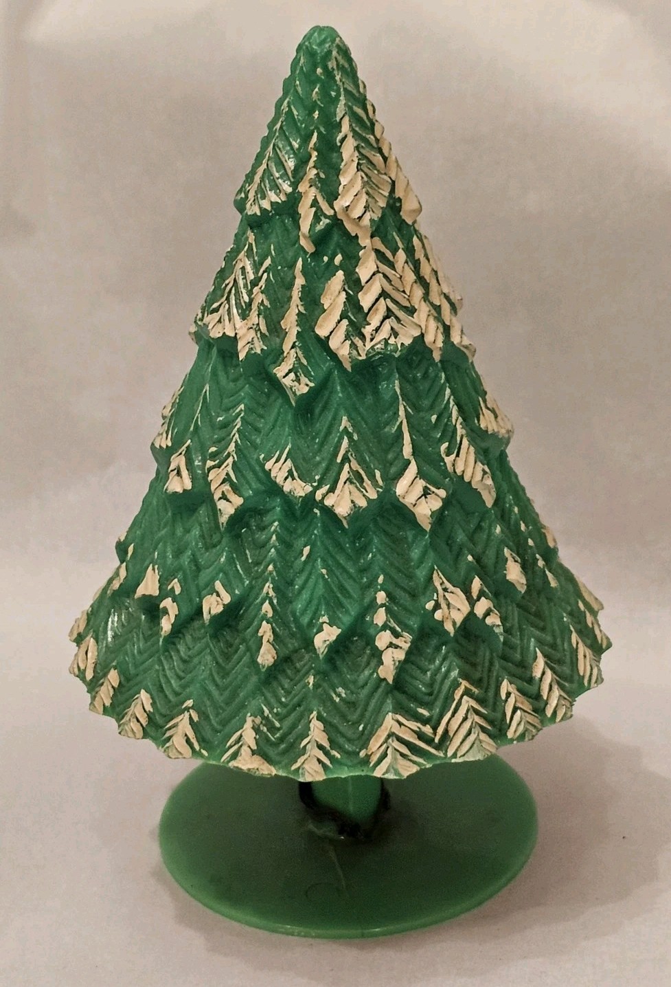Vintage Hard Plastic Rosbro Christmas Tree 4.75