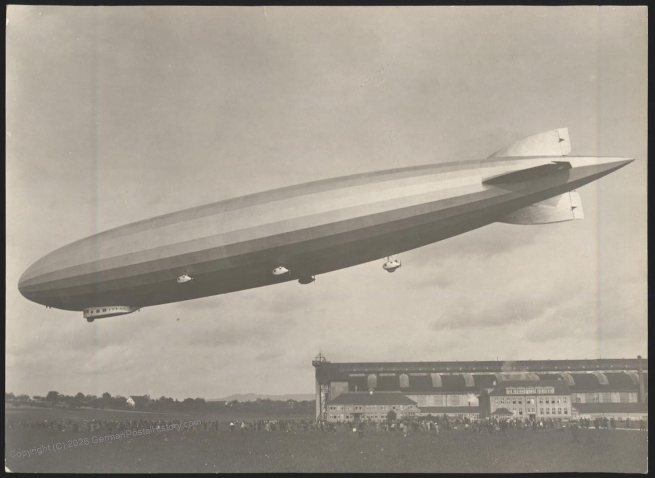 Germany 1924 Zeppelin ZRIII LZ126 USS Los Angeles Original Oversize Photo 108097