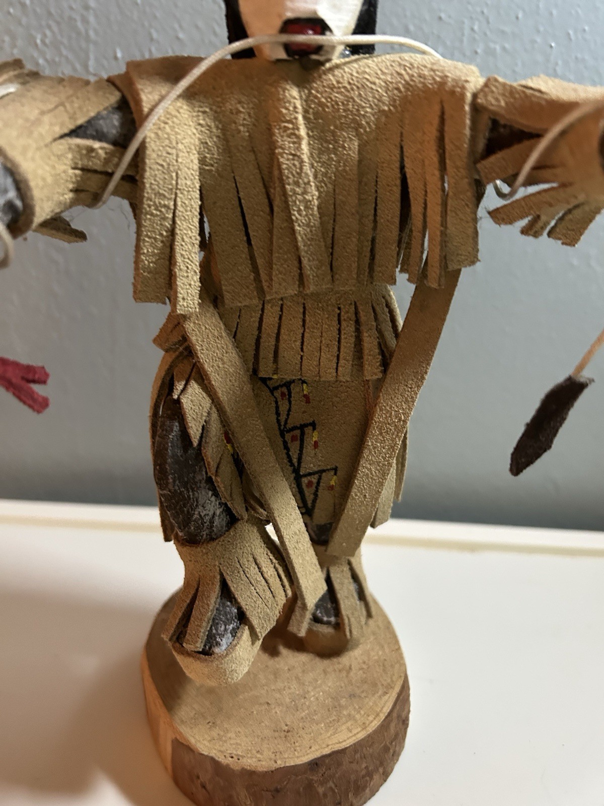 This Is A Snake Dancer Kachina Doll.  Native American Handmade