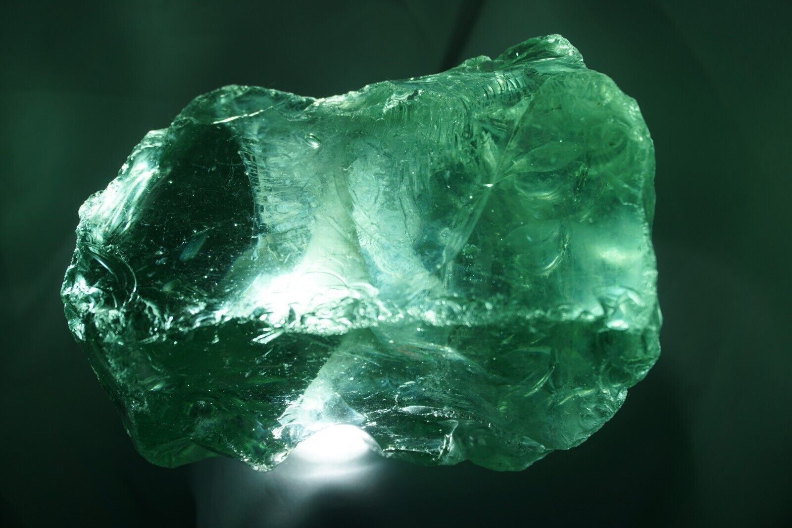 Andara Crystal - Atlantean Emerald, RARE - 578g (Monoatomic REIKI) #bgg41