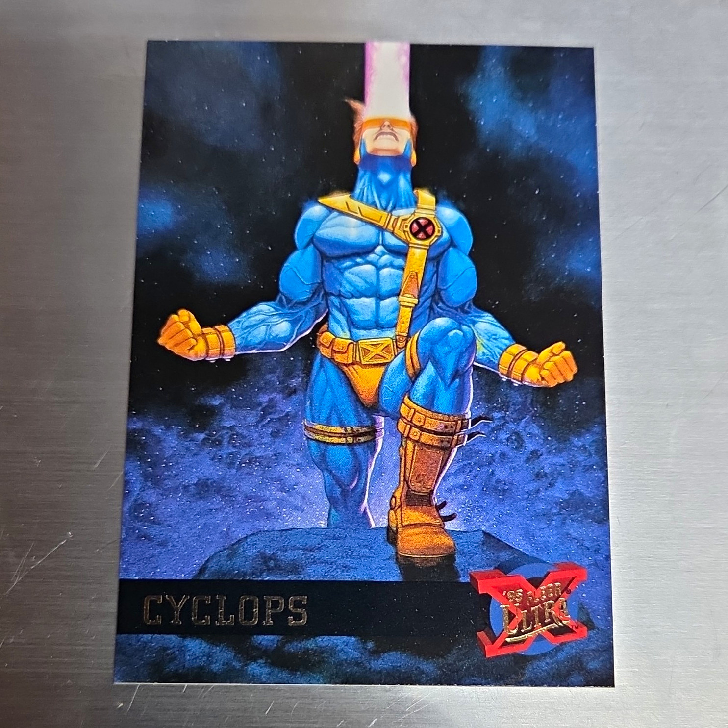 1994 Fleer Ultra X-Men Cyclops Non-Sport Trading Card #14 Marc Sasso