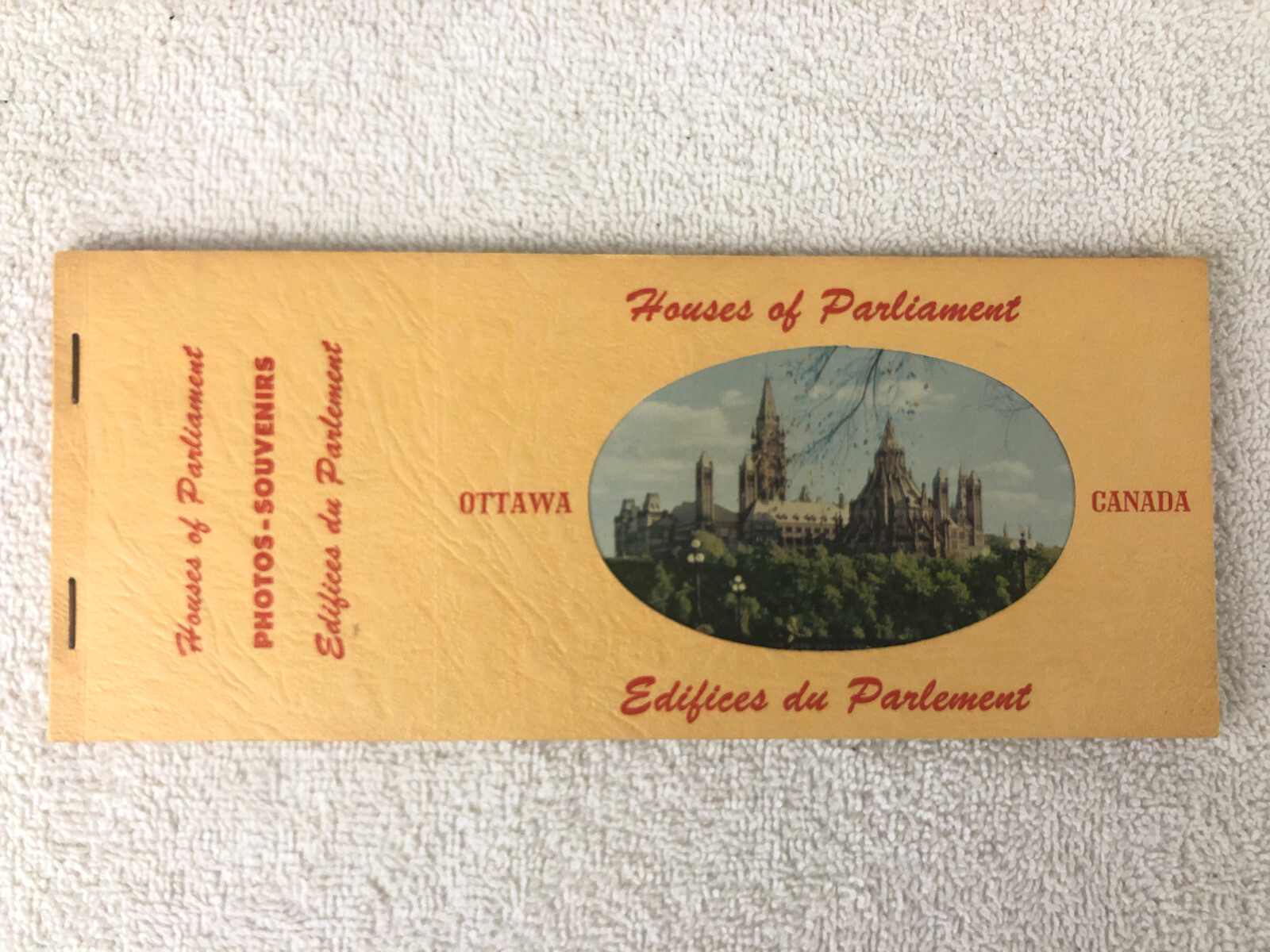 Vtg Canada Ontario Ottawa Houses of Parliament Postcard Set 10 Cards