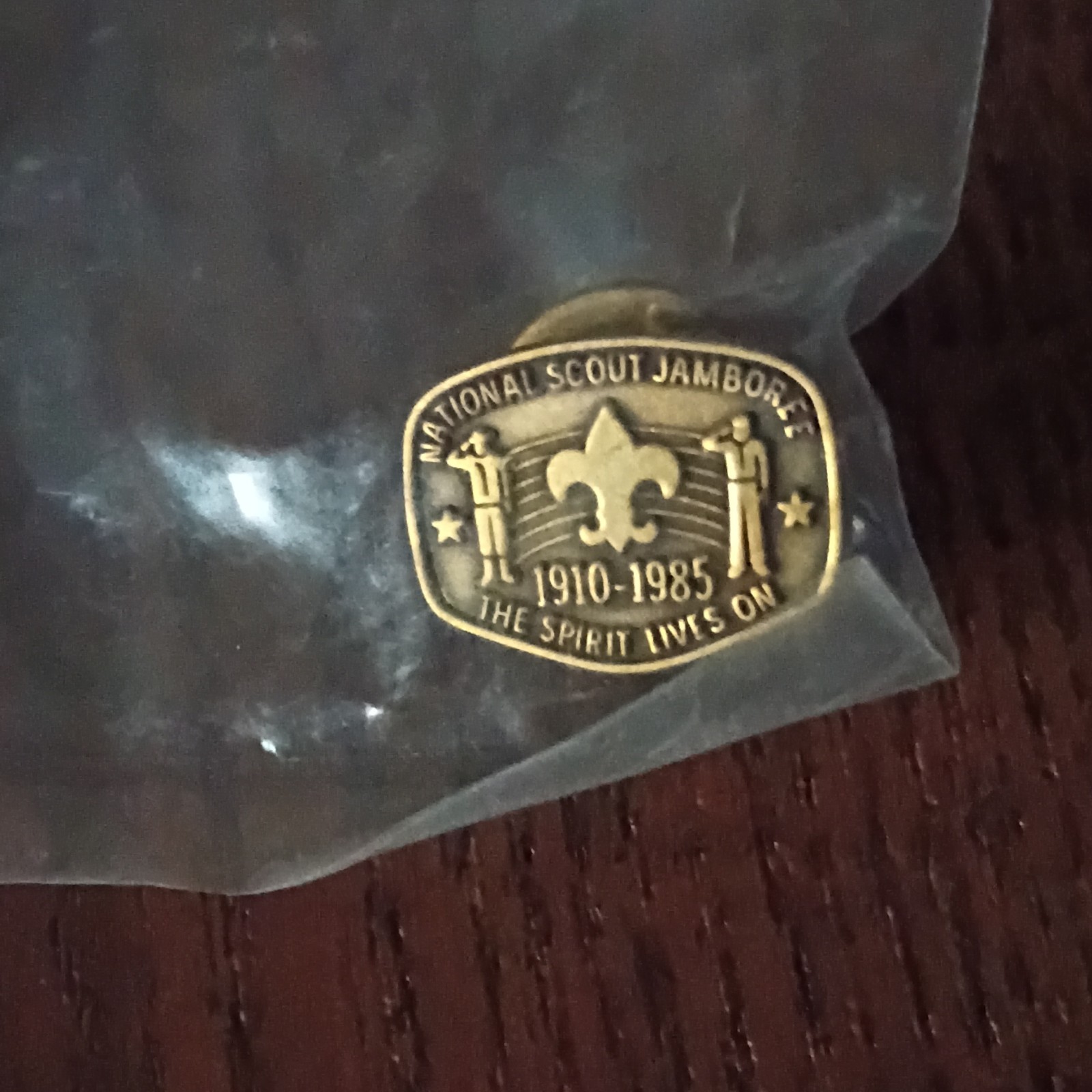 1985 Boy Scouts National Scout Jamboree Pin Collectible Badge