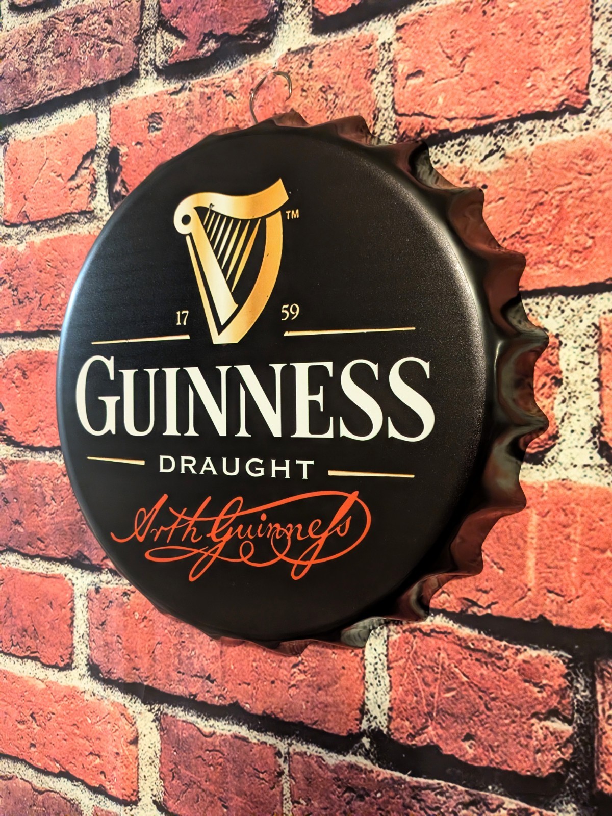 Guinness Draught Beer Sign (14