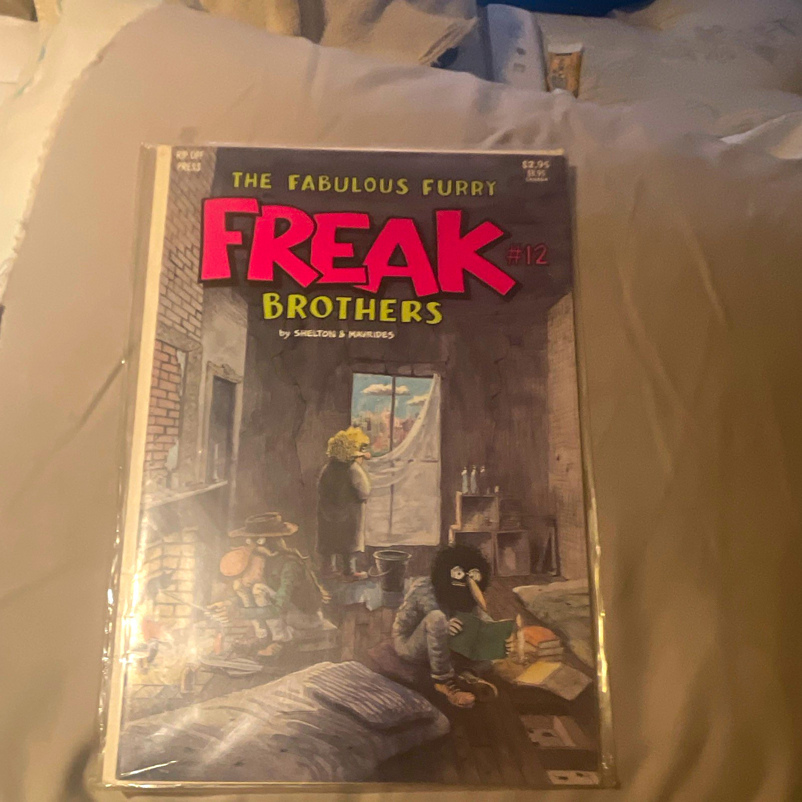 The Fabulous Furry Freak Brothers #12 Comic Book Color Shelton/Mavrides