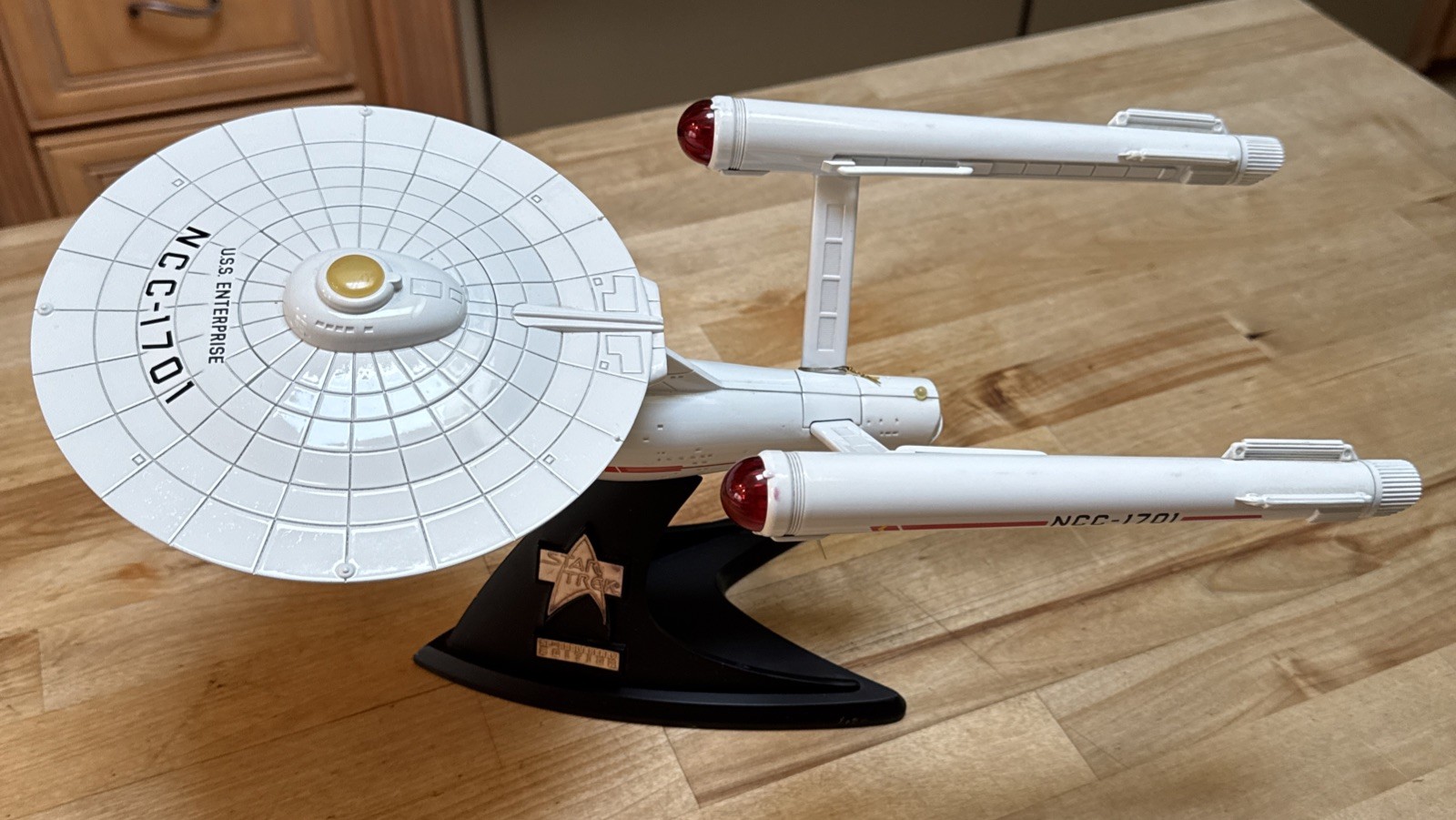 Franklin mint Star Trek USS enterprise NCC – 1701 25th anniversary special 1991