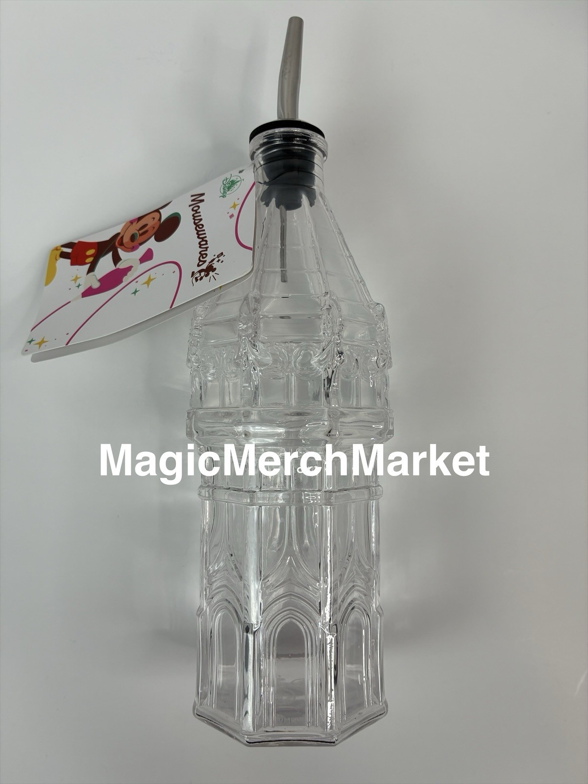 Disney Parks Home Mickey Castle Icon Oil Bottle New
