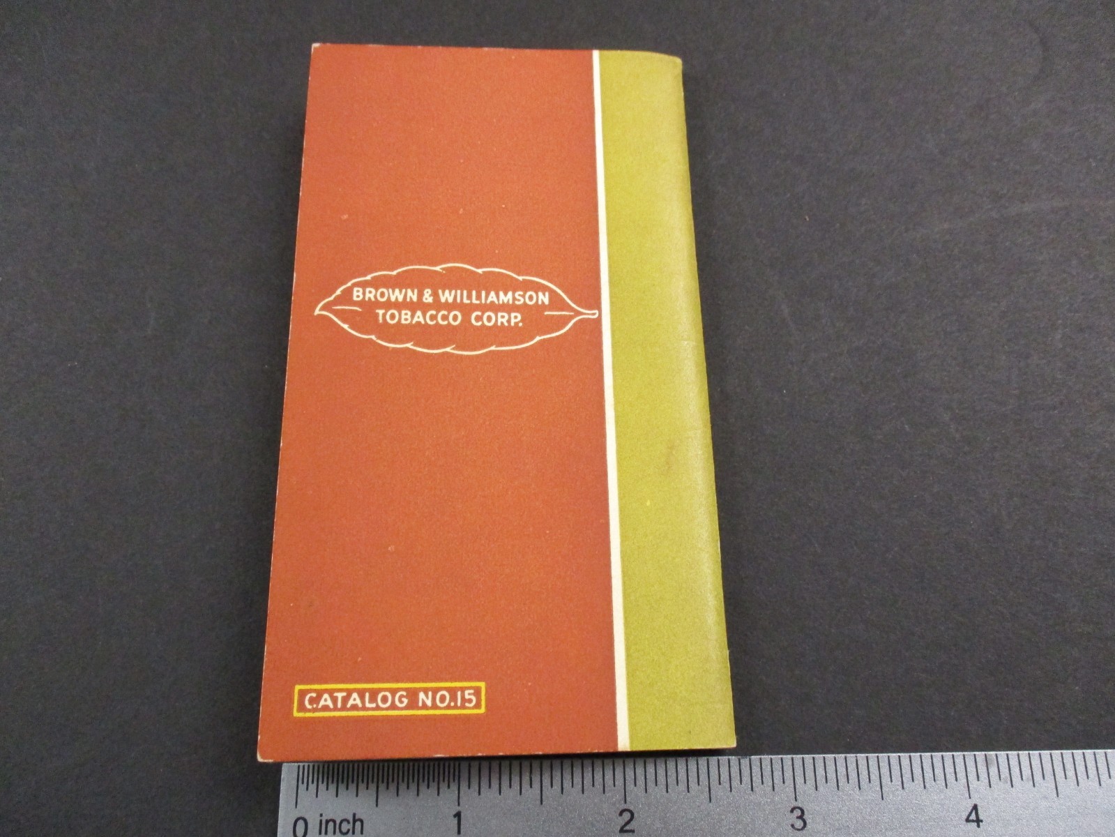 VINTAGE BROWN & WILLIAMS TOBACCO CIGARETTES REDEMPTION BOOK