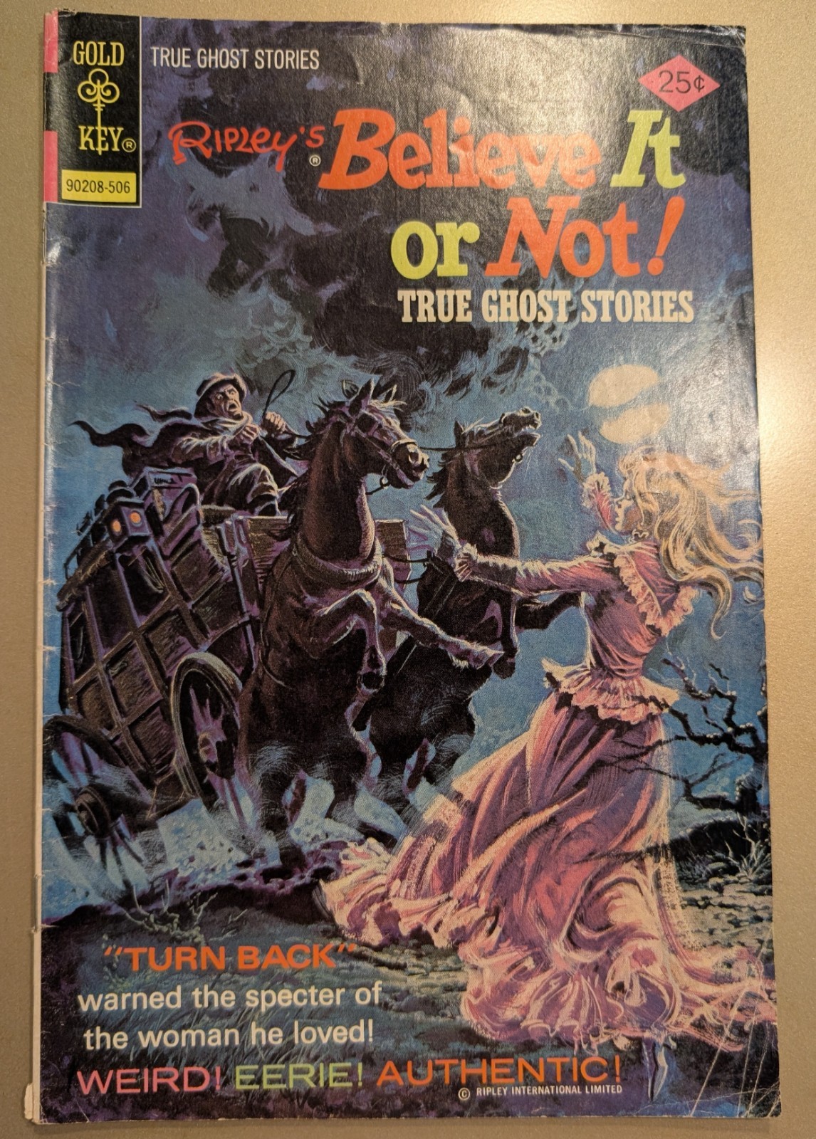 Ripley's Believe It or Not True Ghost Stories #54 (June 1975) - Fair condition