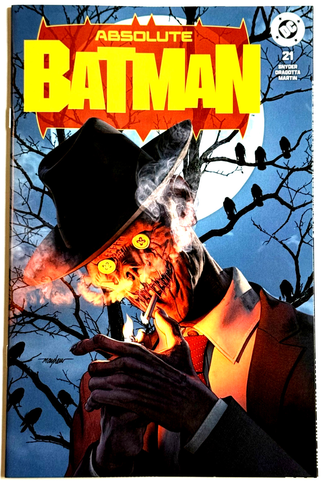 ABSOLUTE BATMAN #21 MIKE MAYHEW SCARECROW EXCLUSIVE VARIANT 2026 DC COMICS NM