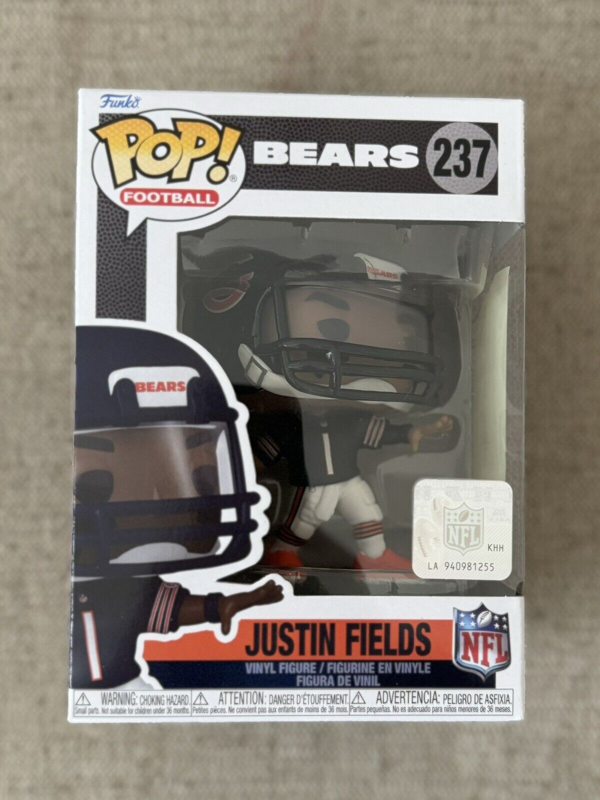 Justin Fields Chicago Bears Funko Pop #237
