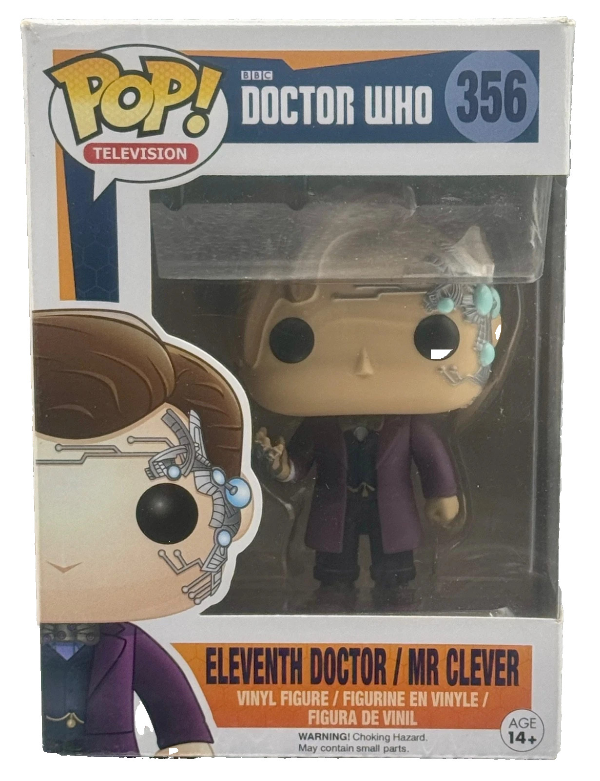 Funko POP Eleventh Doctor / Mr Clever #356 TV BBC Doctor Who PRISTINE CONDITION Funko POP Eleventh Doctor / Mr Clever #356 TV BBC Doctor Who PRISTINE CONDITION
