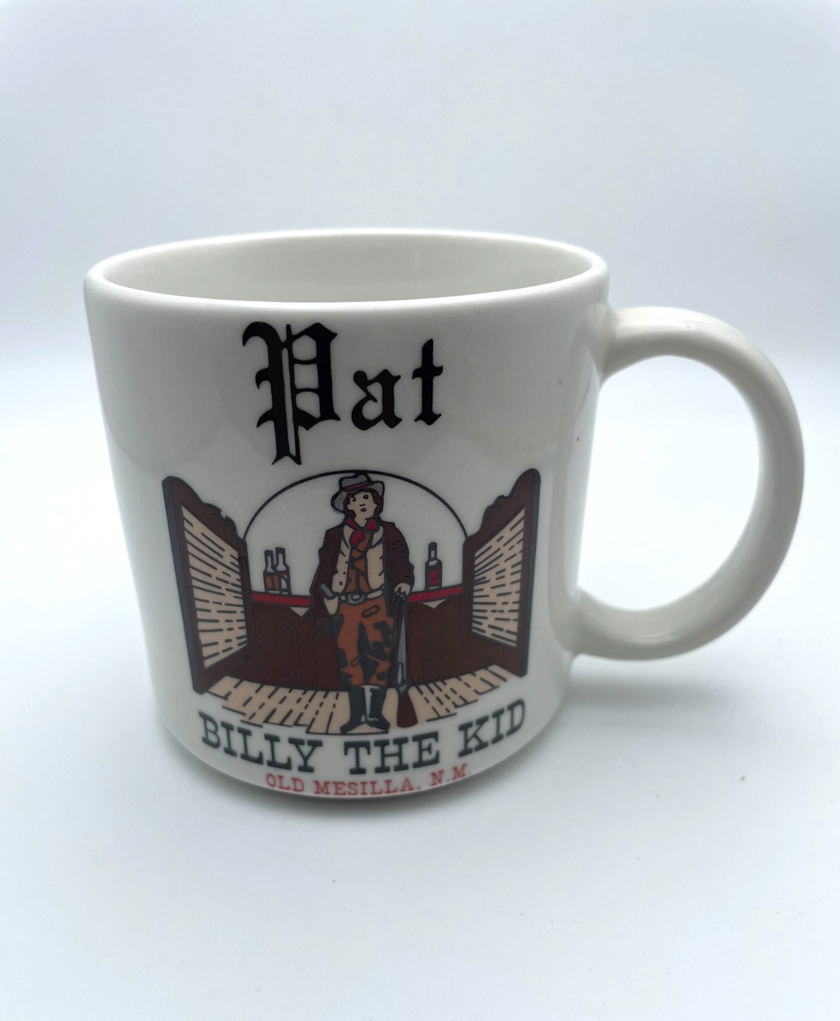 Billy The Kid New Old Mesilla Mexico Territory Personalized Pat Mug 11oz Cup B56
