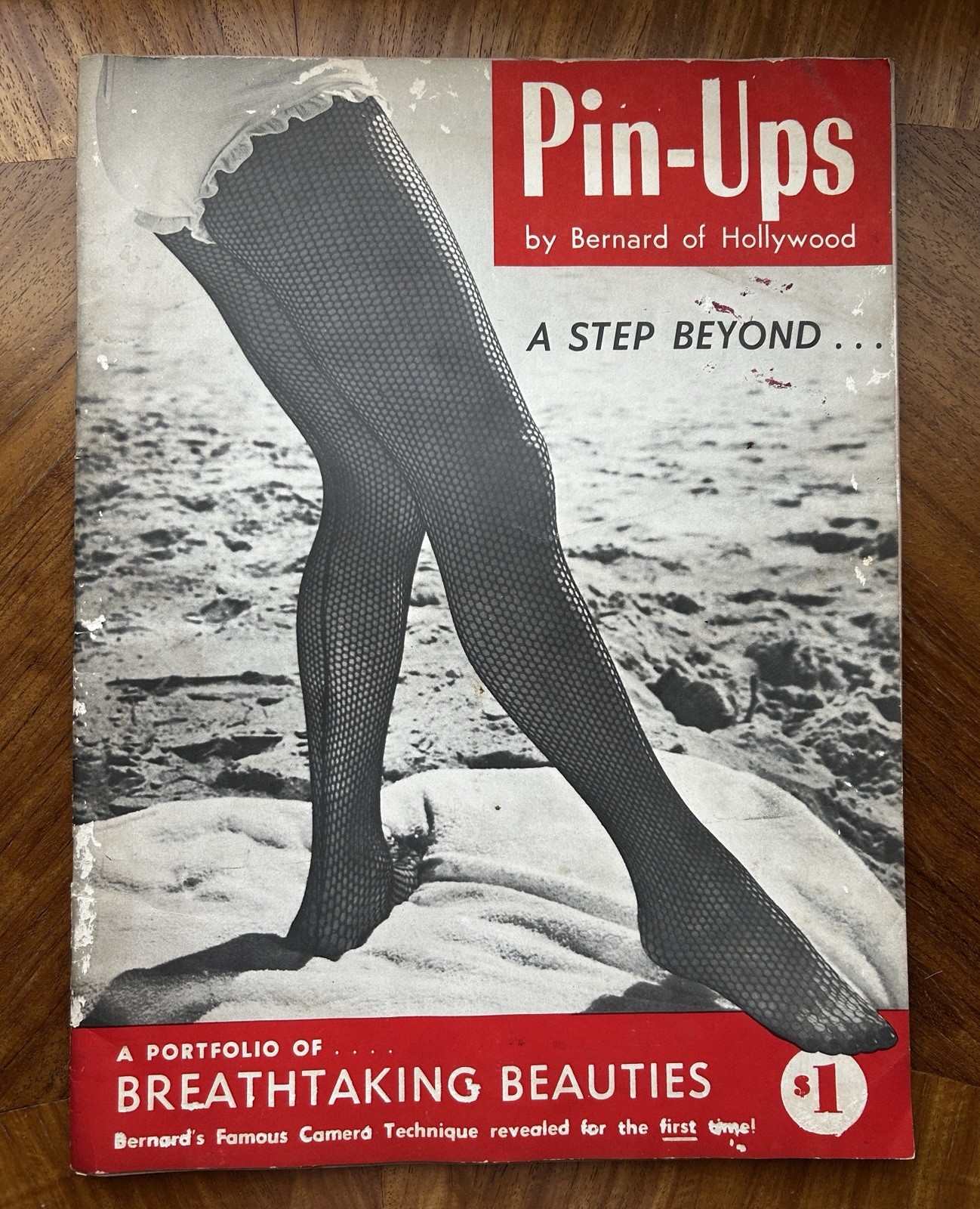 Vintage 1950 Pin-Ups by Bernard of Hollywood Marilyn Monroe Rare Risqué 1st Ed
