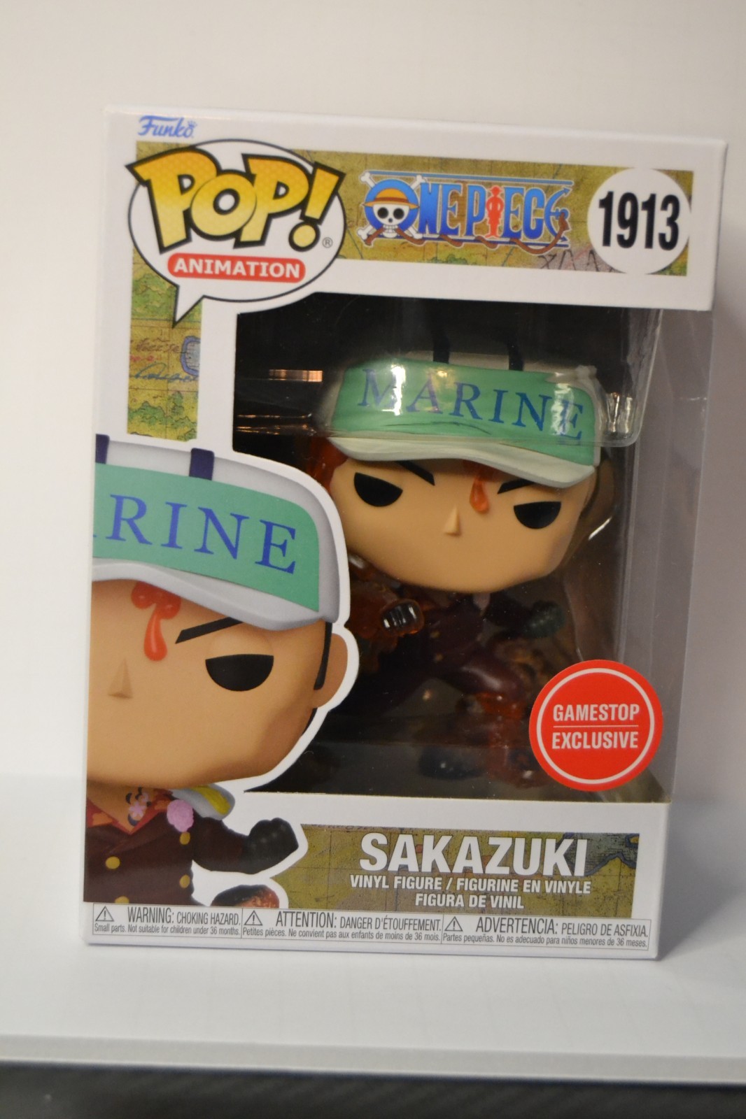 Sakazuki Funko Pop One Piece #1913 GameStop Exclusive