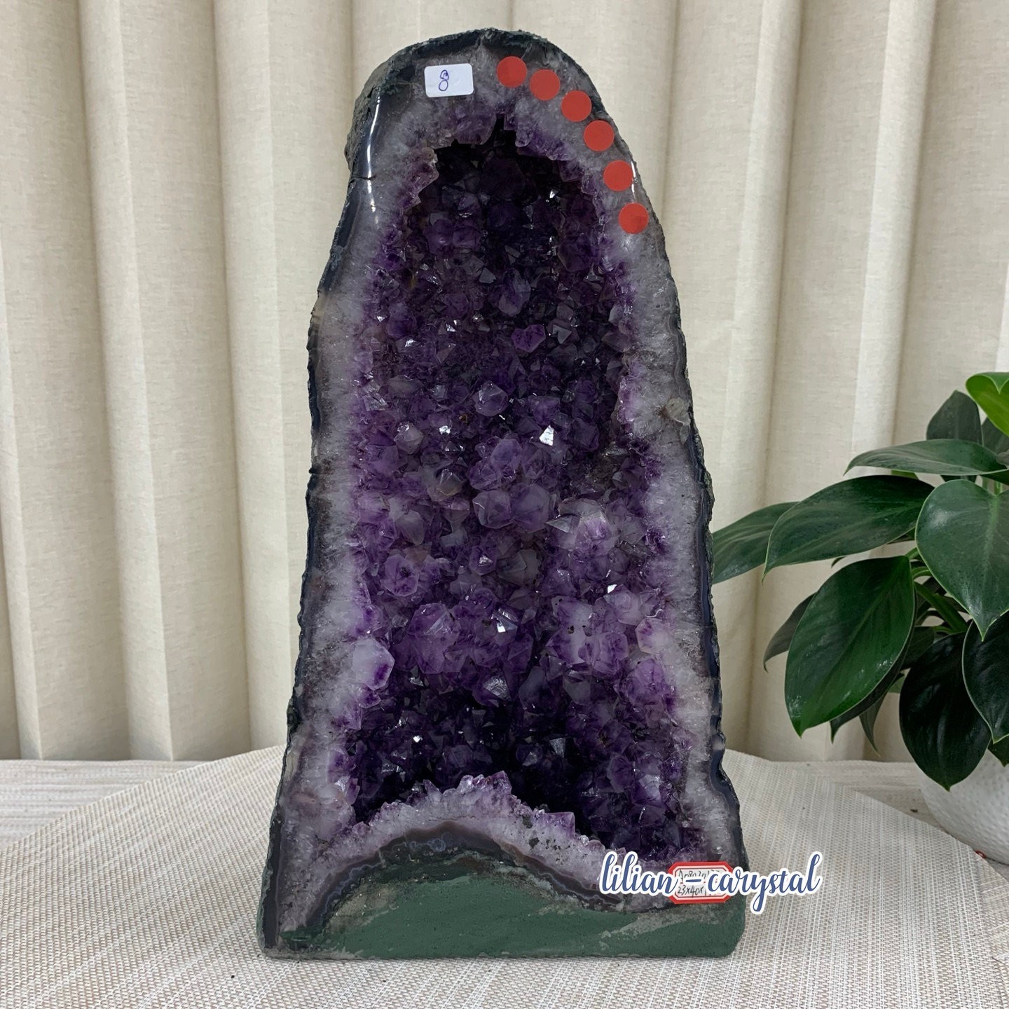 17.6LB Natural Amethyst Cathedral English Cluster Crystal Specimen Healing
