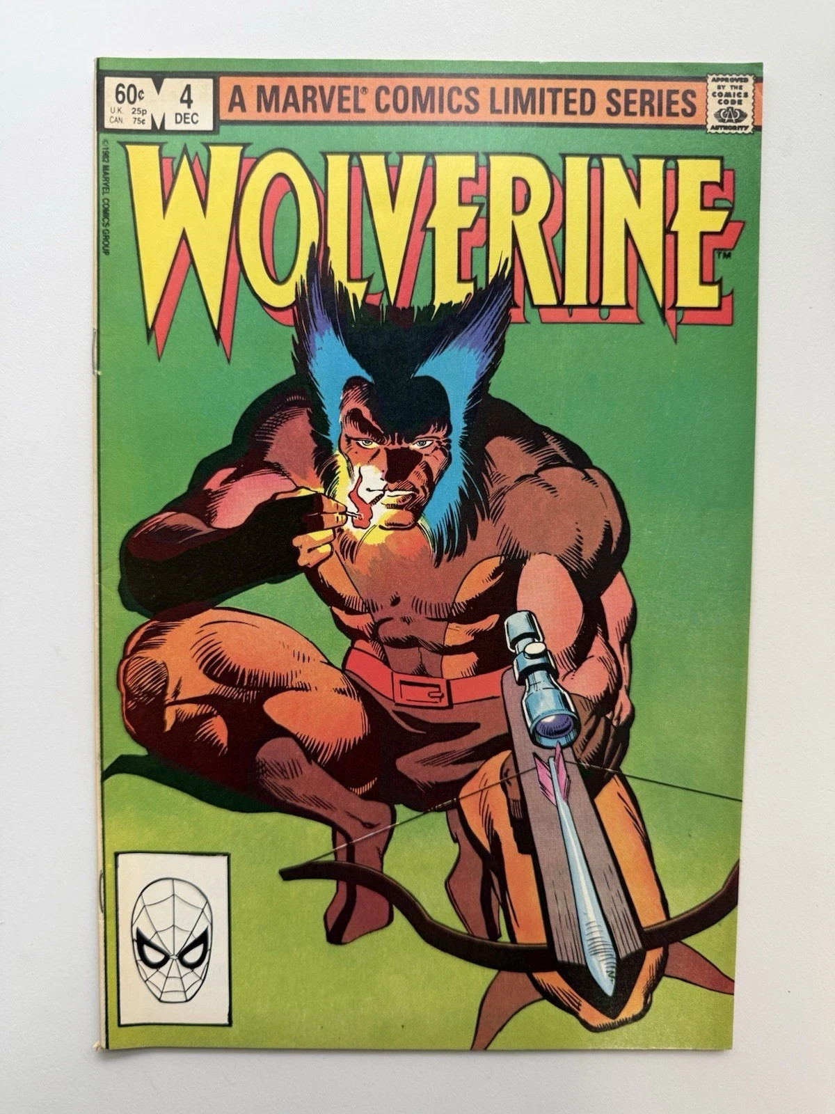 MarvelComics Wolverine #4 Comic Book (1982) by Chris Claremont & Frank Miller,NM